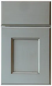 Door 18: Shaker Style Door, Flat Panel, Ogee Outside Frame Profile